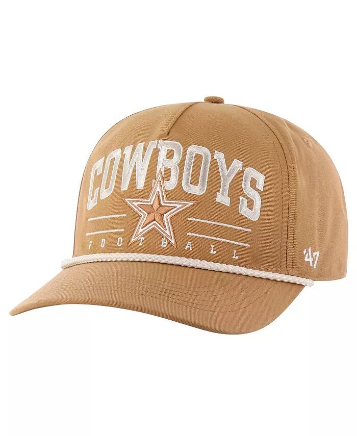 

Мужская бежевая шляпа Dallas Cowboys Roscoe Rope Hitch Adjustable Hat '47 Brand