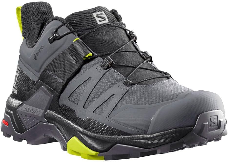 

Кроссовки Salomon Unisex-Adult X Ultra 4 Wide GTX MGNT/Black/Monu, черный