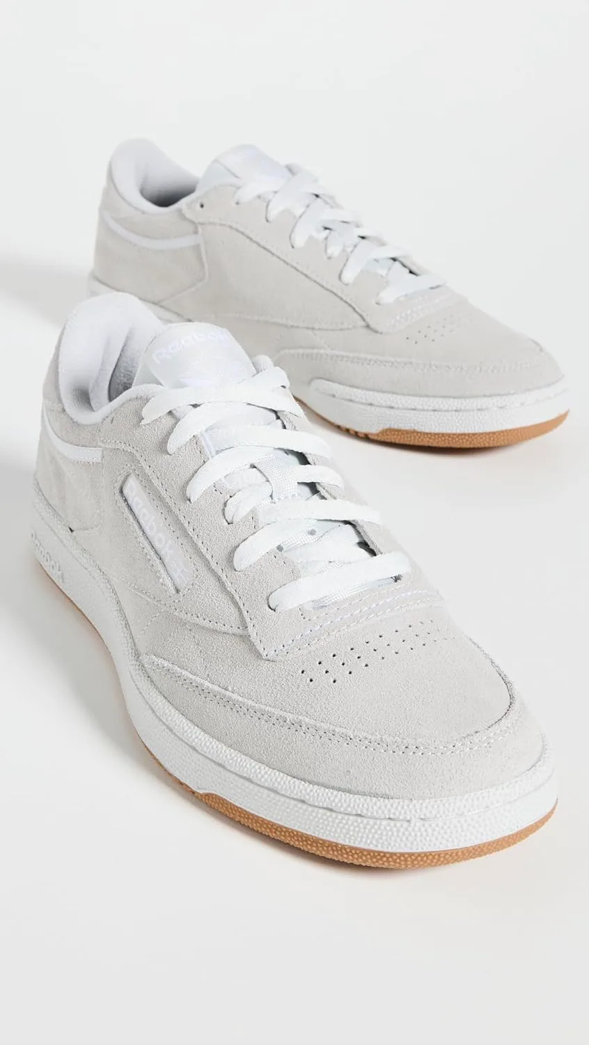 Мужские кроссовки Reebok Court Advance - повседневные теннисные туфли, размеры с 6 по 15, серый/белый — фото 3