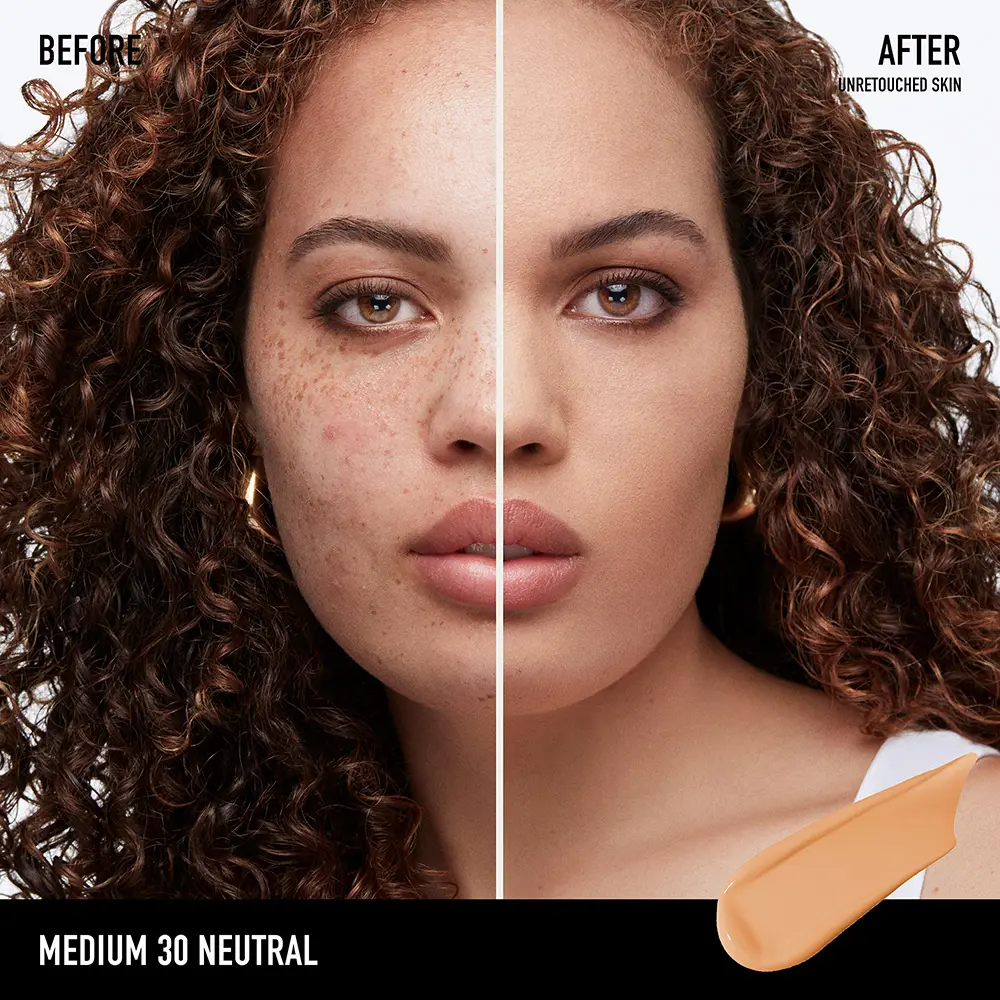 Праймер Barepro 24hr wear fondo de maquillaje líquido mate spf20 Bareminerals, цвет Medium 30 Neutral, 30 мл. — фото 3