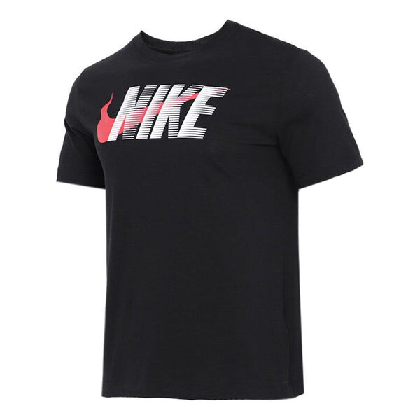 

Футболка как nk dfc slub blok swsh tee Nike, черный