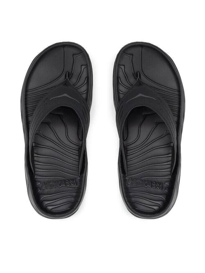 

Шлепанцы Ora Recovery Flip Hoka, черный
