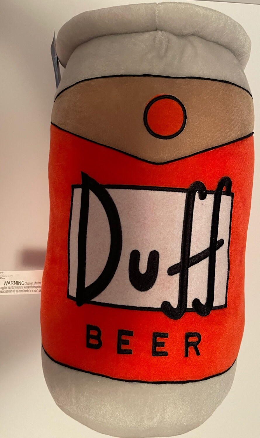

Подушка плюшевая Universal Studios The Simpsons Duff Beer Can