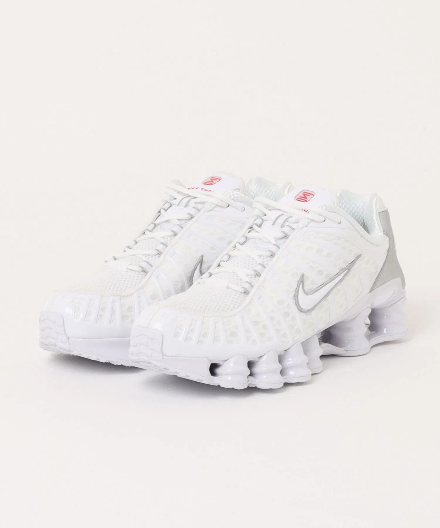 Мужские кроссовки Nike Shox TL белые