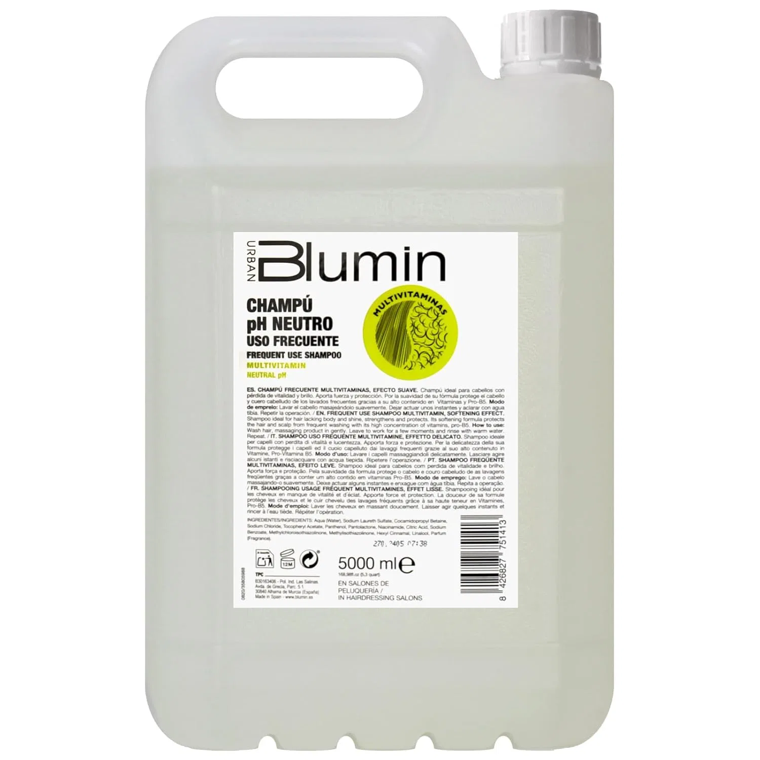 Мультивитаминный шампунь Urban Professional от Blumin