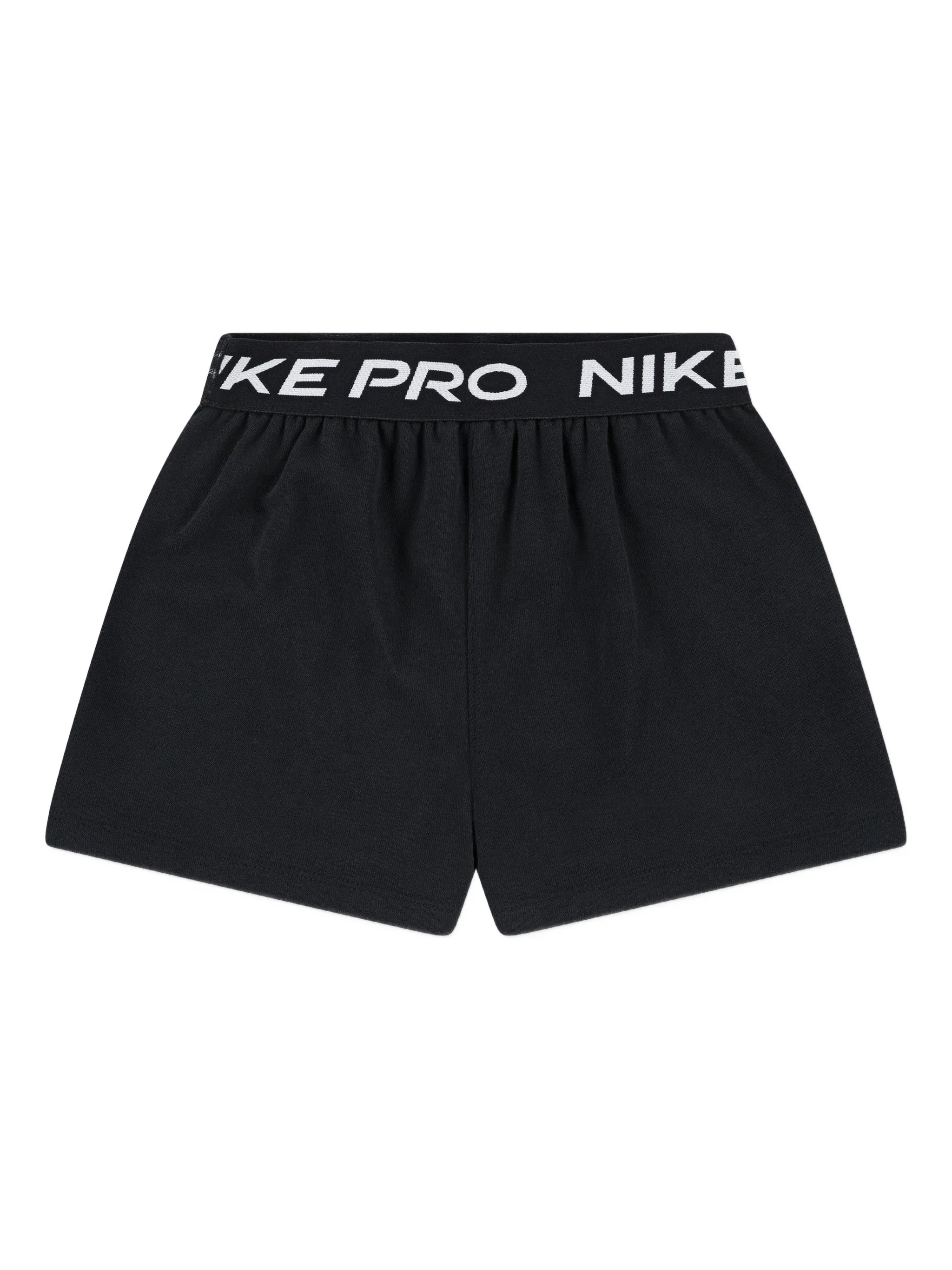Шорты с логотипом на поясе Nike Kids, черный — фото 2