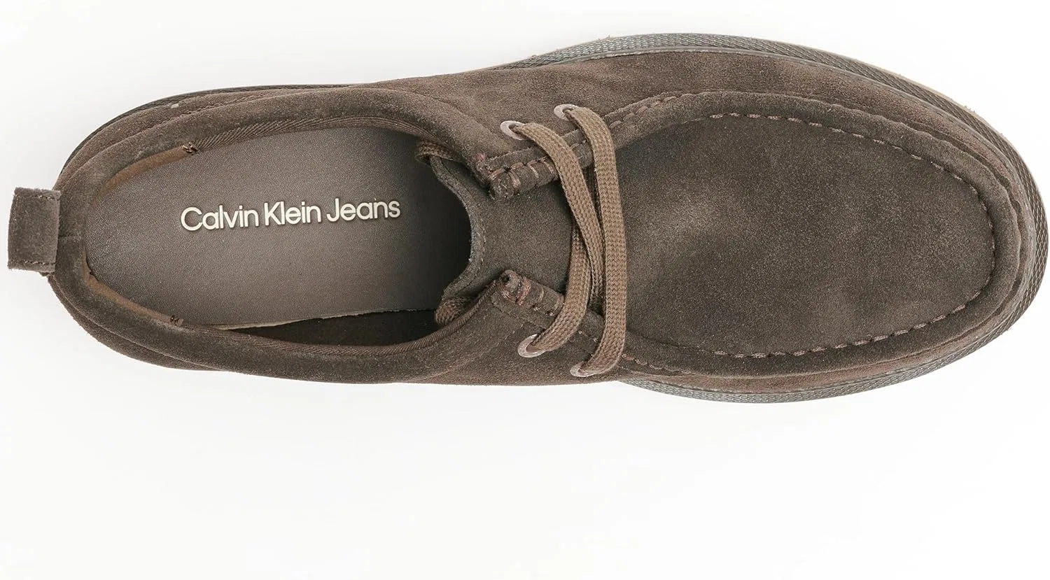 Туфли Calvin Klein Herren Boat Schuhe Hybrid Apron Laceup Shoe Schuhe, Brown Triple Slate Black — фото 3