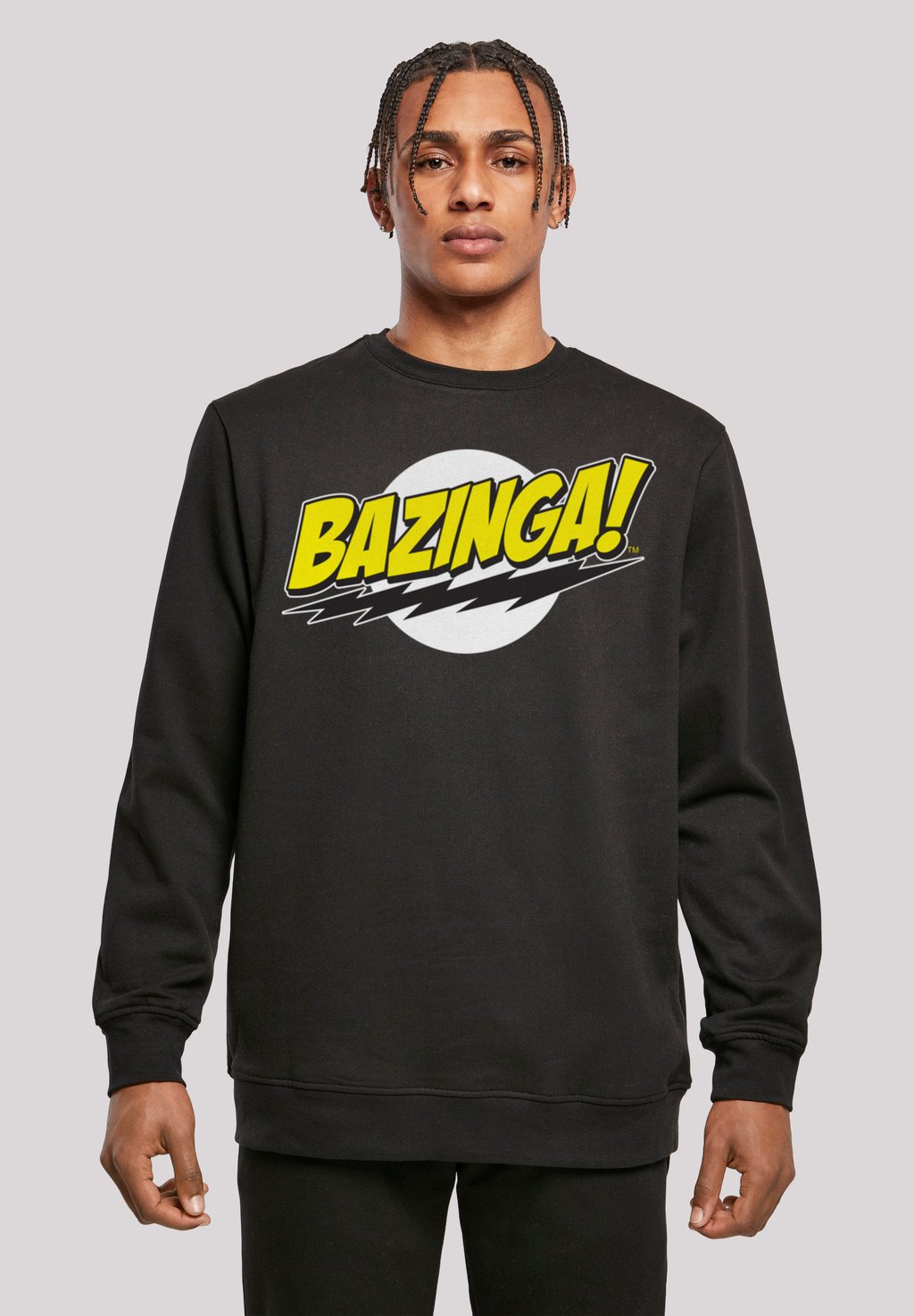 

Толстовка BIG BANG THEORY SHELDON BAZINGA F4NT4STIC, черный