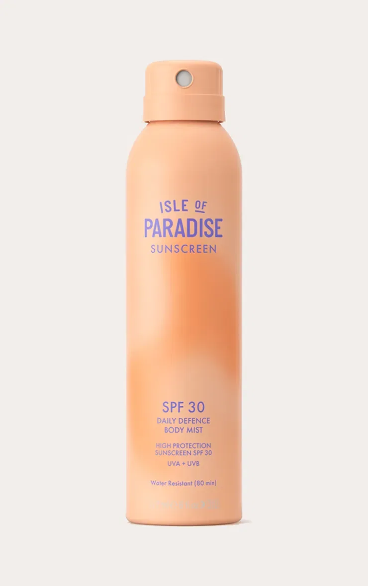 Солнцезащитный спрей SPF 50 Isle of Paradise Prettylittlething, леопардовый принт