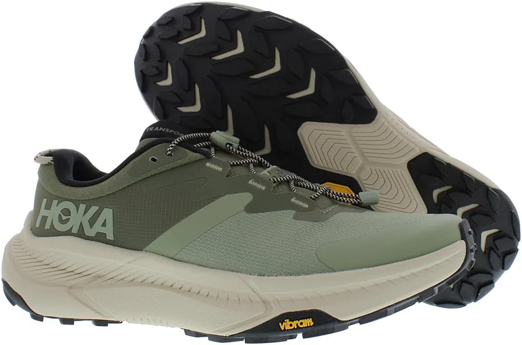 Кроссовки Hoka Transport Gore-tex for men, Sea Moss / Eucalyptus — фото 2