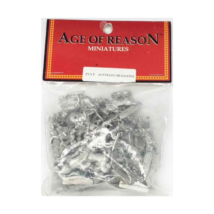 

Австрийские драгуны с командованием, Age of Reason (15mm) (Old Glory)