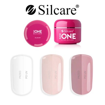 

УФ-гель Base One All Colors 30/50/100/250 г Silcare