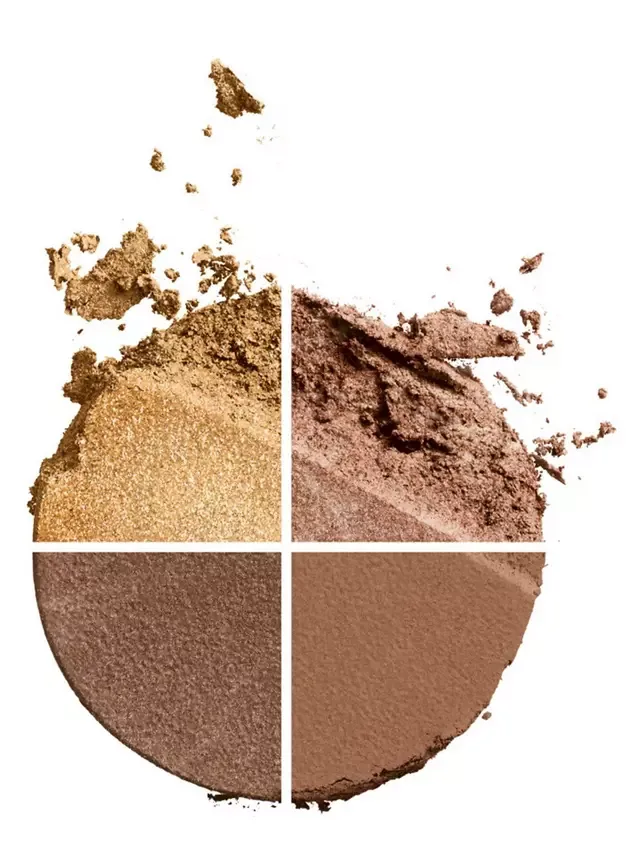Палитра теней для век Ombre из 4 цветов Clarins, 04 Brown Sugar Gradation — фото 3