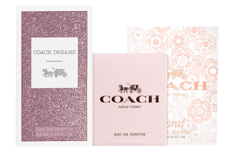 Нью-Йорк Eau De Parfum + Dream Journey + цветочный фужер женские духи Eau De Toilette 4,5 мл*2 + 2 мл COACH — фото 3