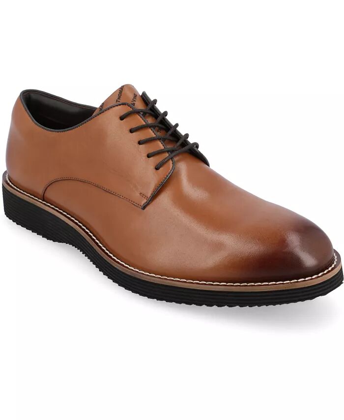 

Мужские туфли Latimer Plain Toe Derby Thomas & Vine, коричневый