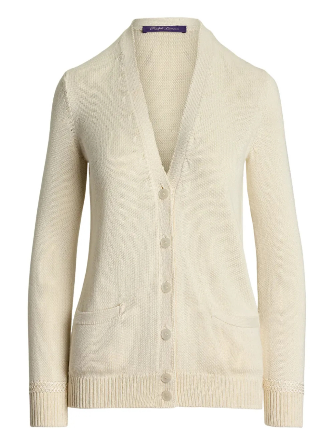 

Шелковый кардиган Ralph Lauren Collection, нейтральный