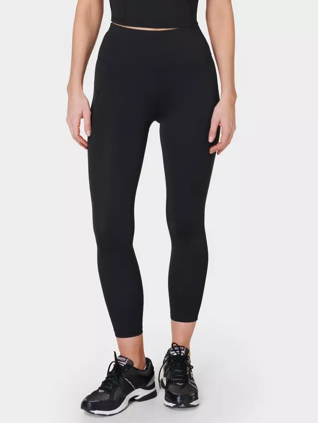 

Спортивные леггинсы Sweaty Betty All Day Active 7/8 Sports, черный