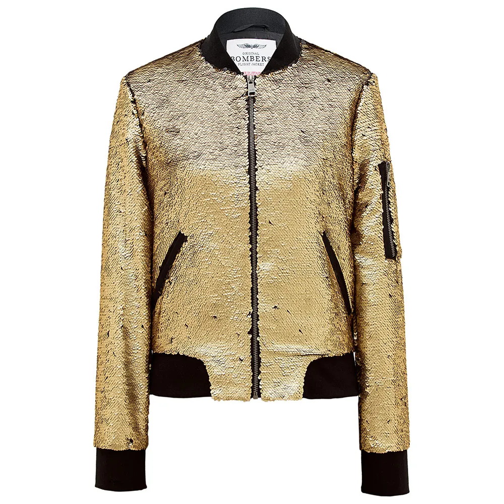 

Куртка Bombers Original Glitter, золотой
