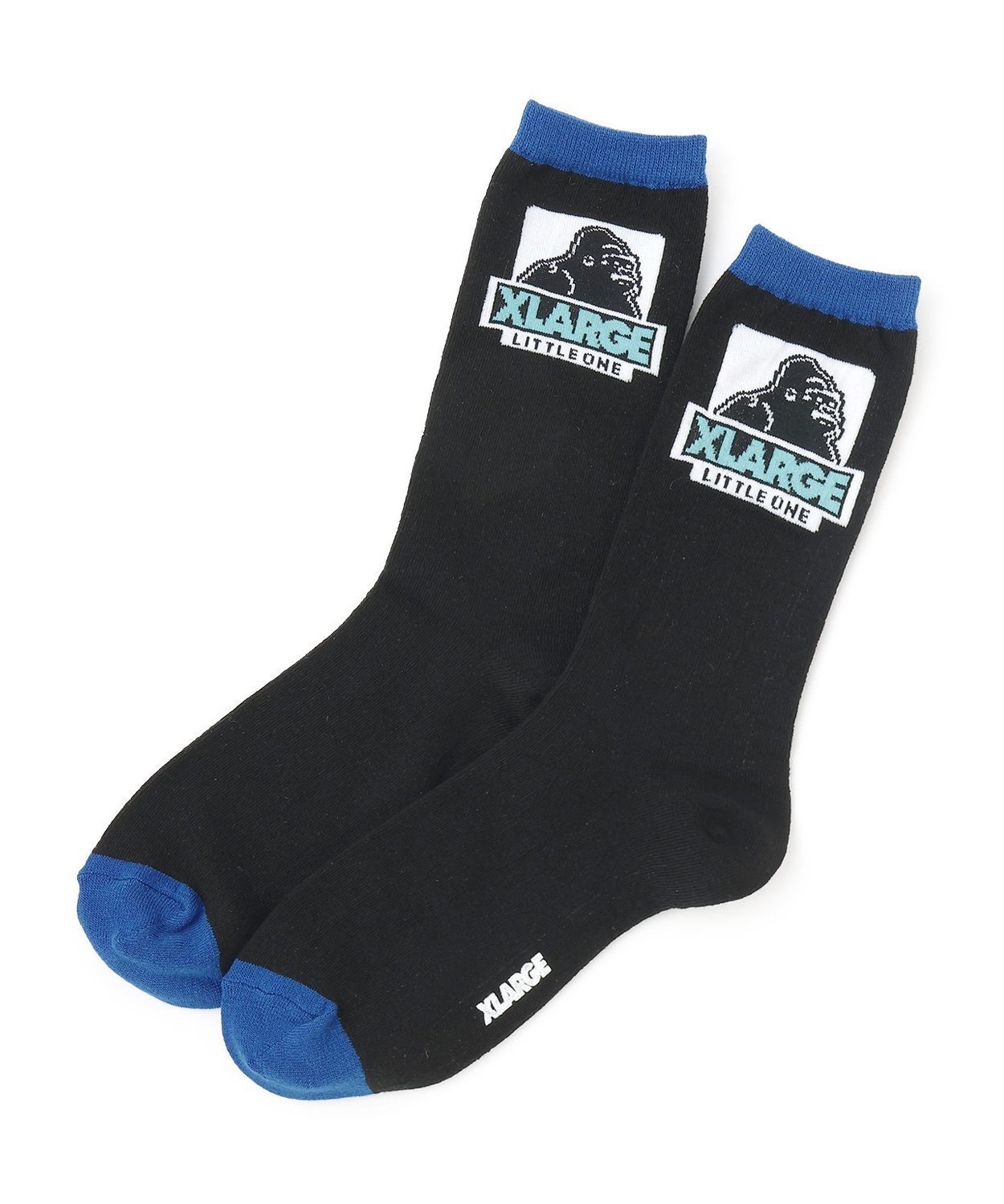 Оригинальные двухцветные носки XLARGE KIDS, Black