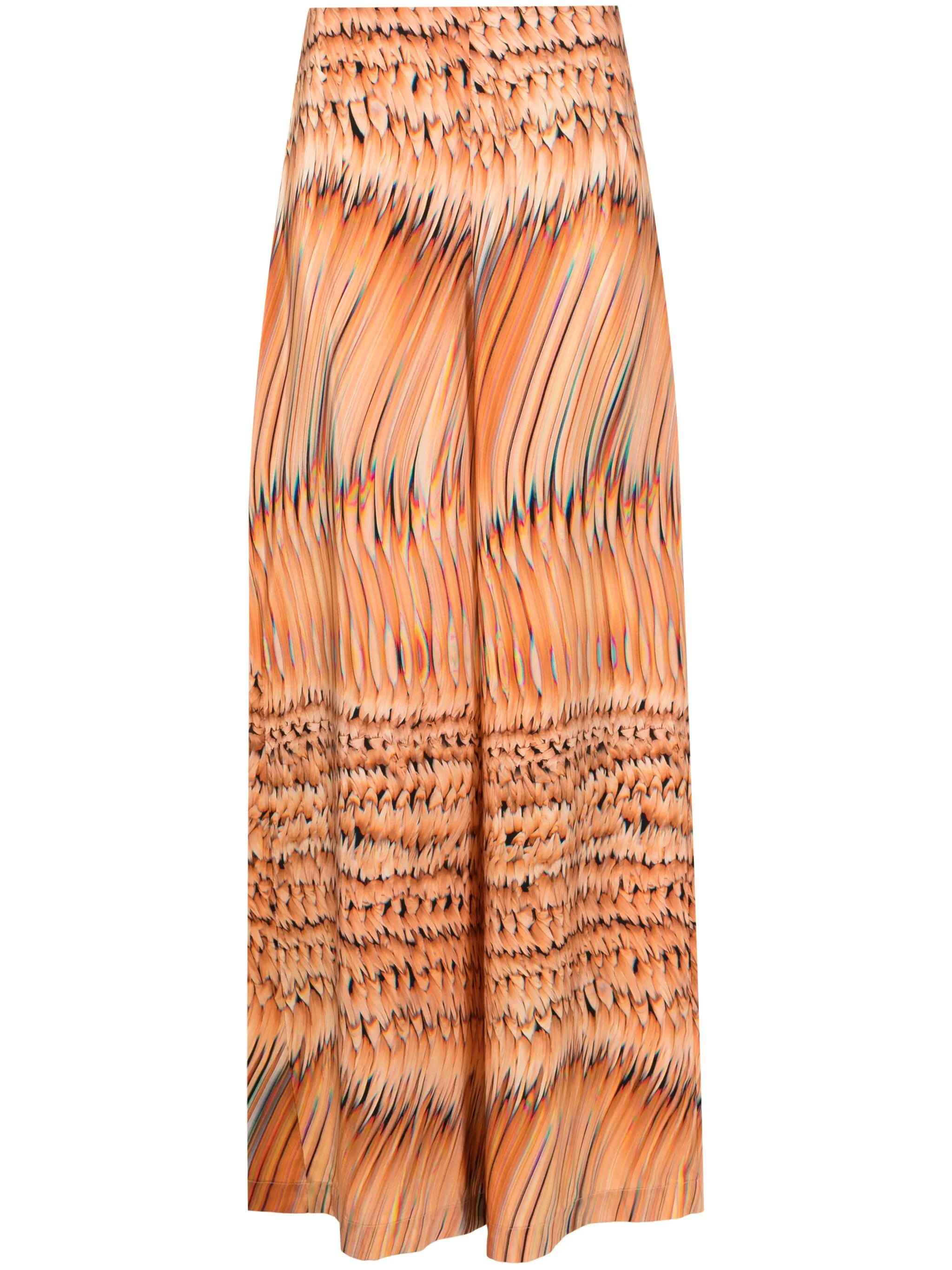 

Брюки палаццо с принтом Lenny Niemeyer, желтый