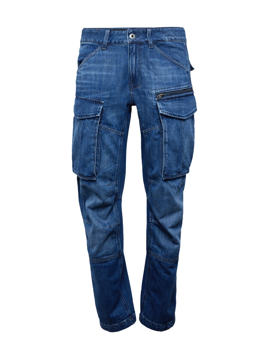 

Брюки-карго G-STAR Tapered Cargo Pants, синий деним