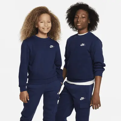 

Толстовка Nike Sportswear Club Fleece, цвет Midnight Navy/White