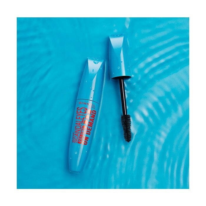 

Тушь для ресниц Máscara de Pestañas Scandaleyes Volume On Demand Waterproof Rimmel, Negro