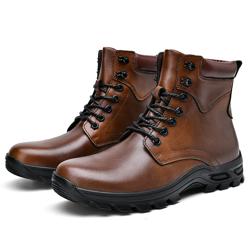 Bull Thunder Кроссовки Crew Martin мужские утепленные черные, цвет Black Insulated Shoes — фото 3