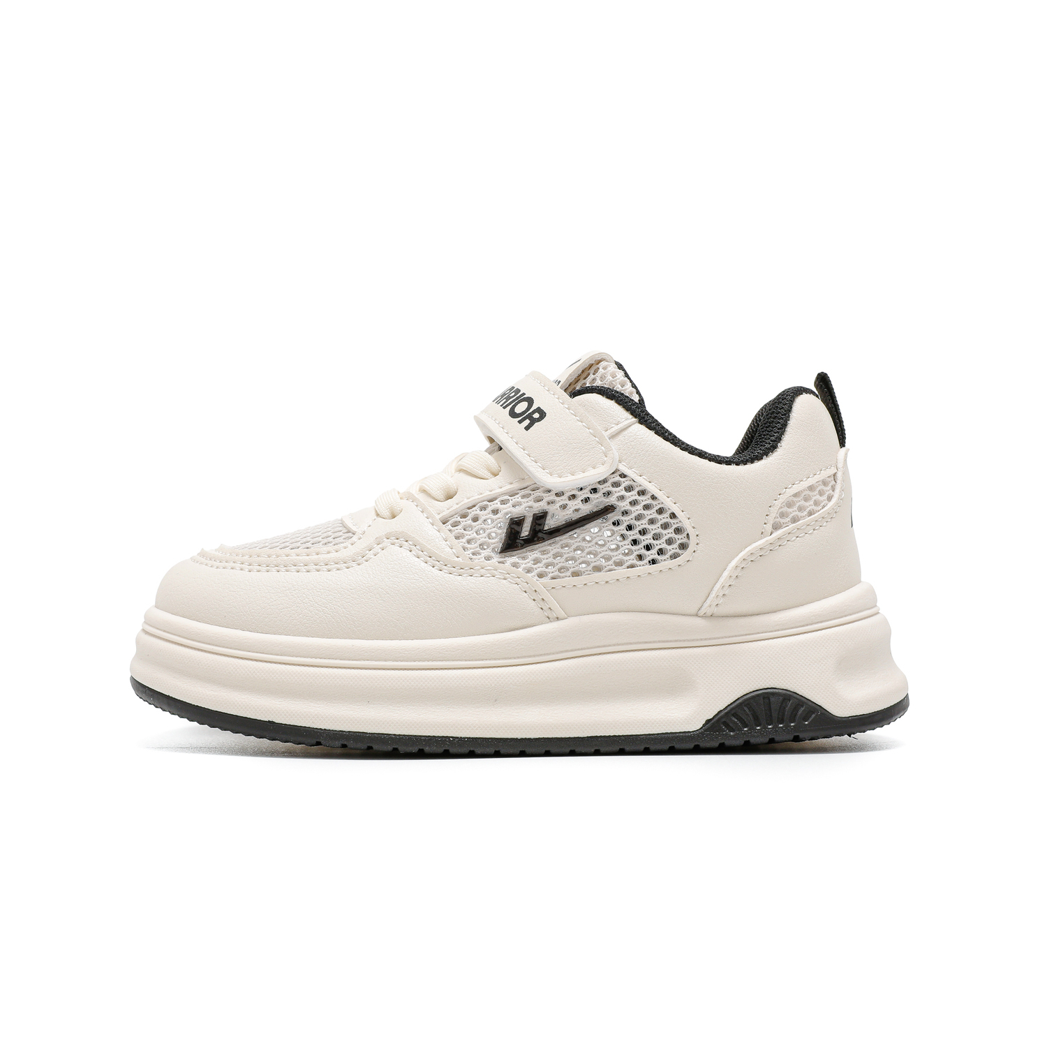 

Детские скейтерские кроссовки Kids WARRIOR, бежевый/черный