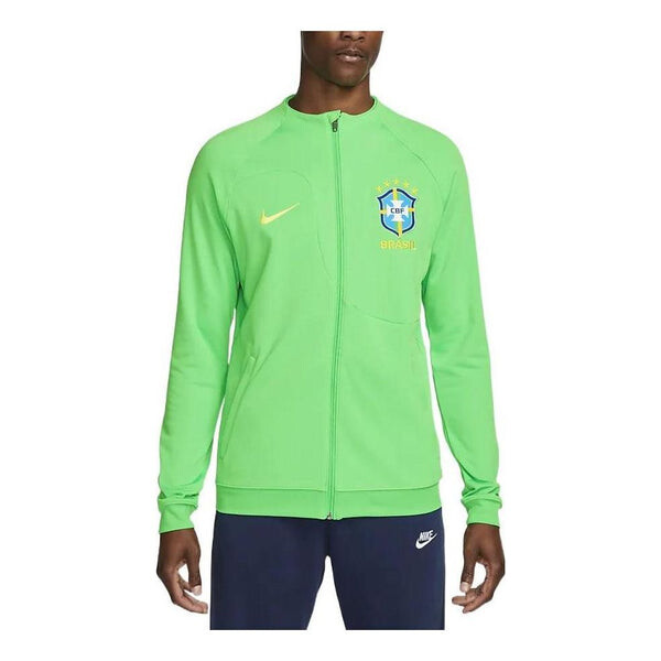 

Куртка brazil academy pro knit soccer jacket Nike, зеленый