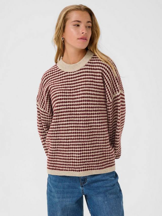 

KAellery полосатый пуловер KAFFE