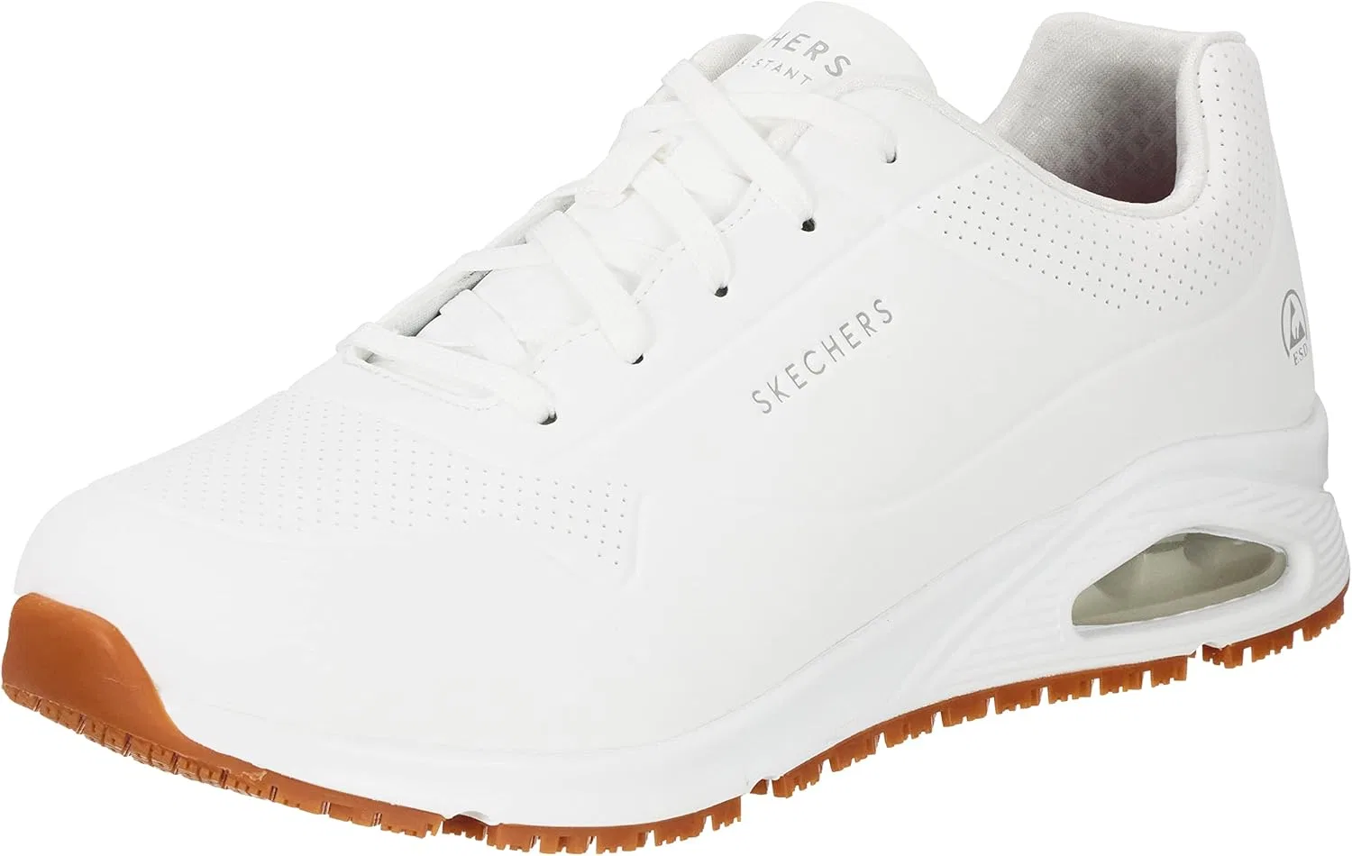 Мужские кроссовки Skechers Uno Sr Sutal, White Synthetic.