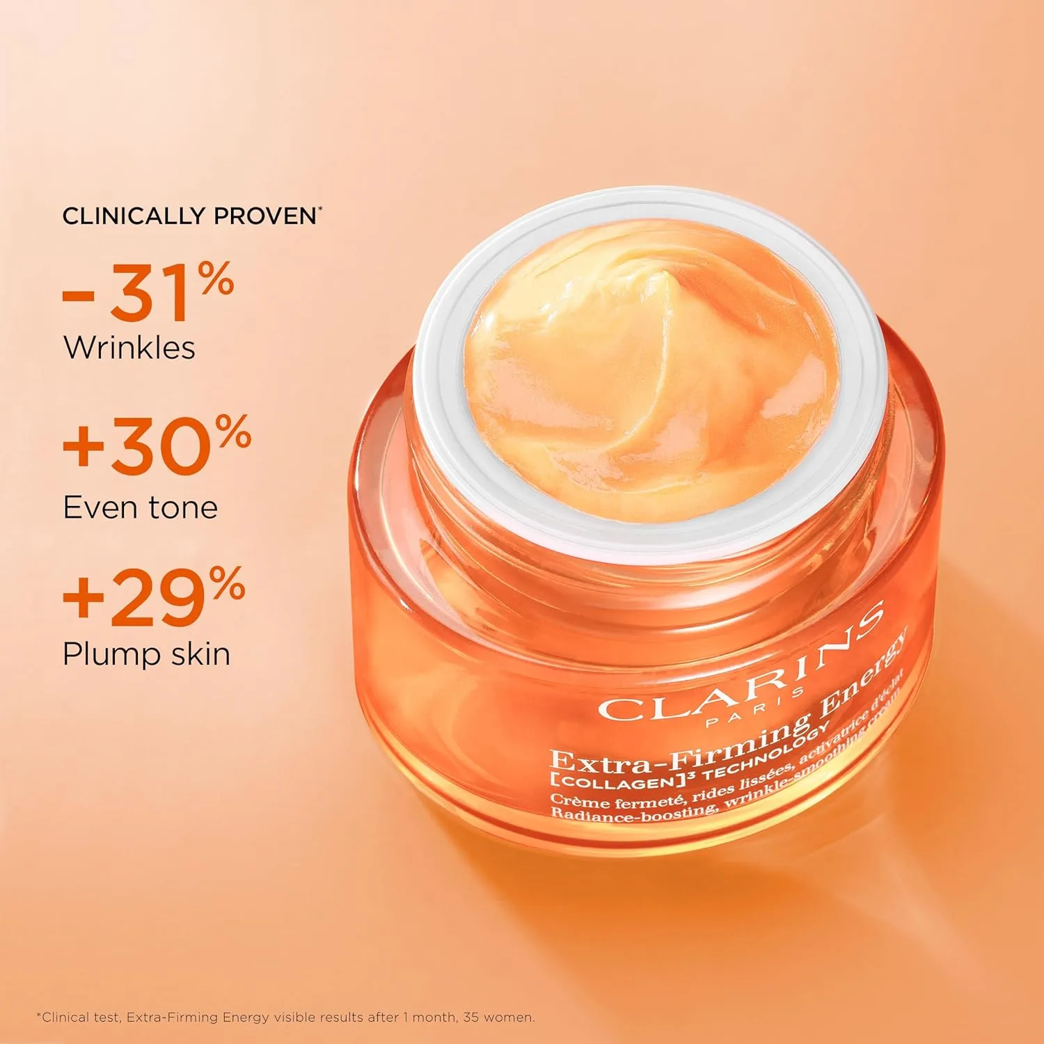 Крем для лица Clarins — NEW Extra-Firming Energy увлажняющий , -в- : укрепляющий и сияющий, anti-aging, с, 50 мл — фото 2