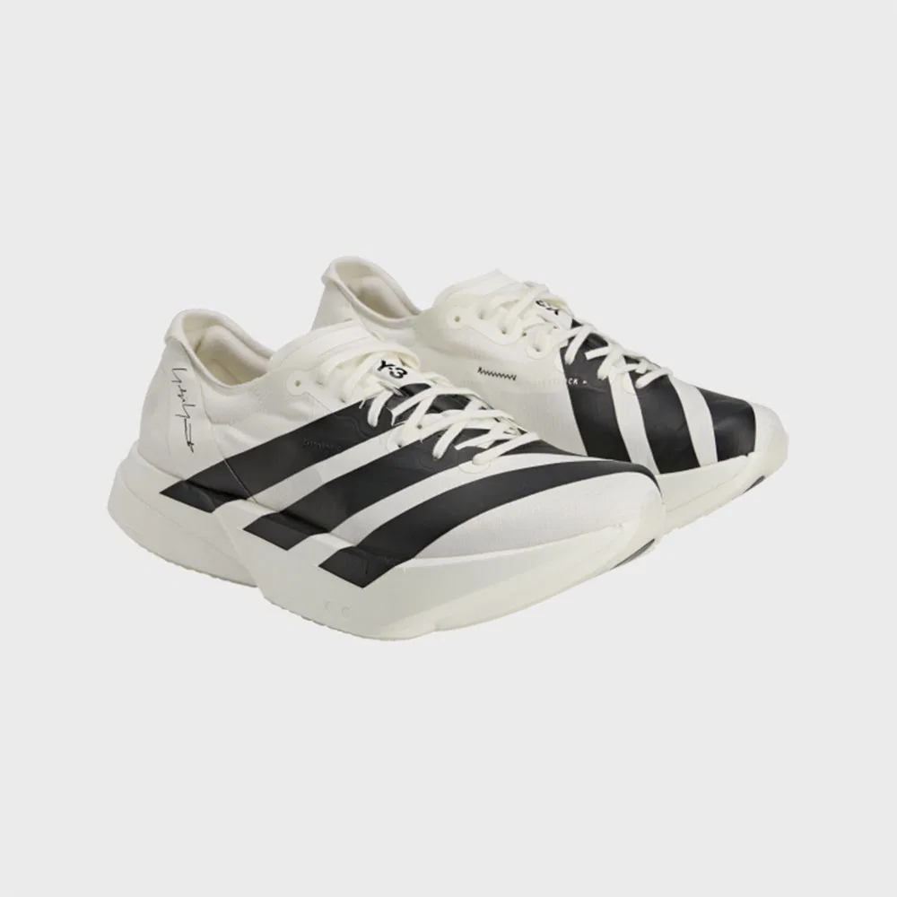 Мужские беговые кроссовки Adios Pro 4 белые от Y-3