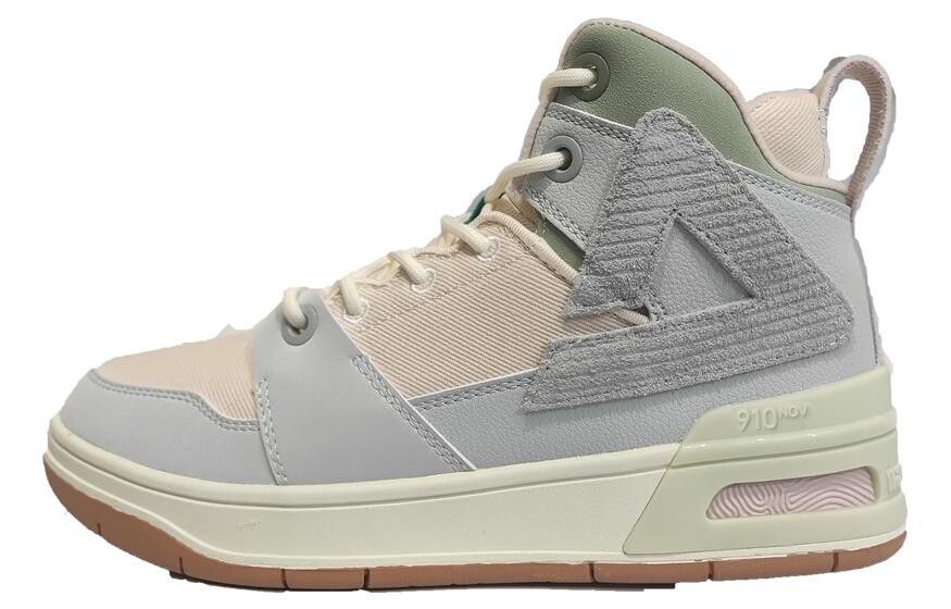 

Кроссовки PEAK Skateboarding Shoes Women's High-top Gray, серый