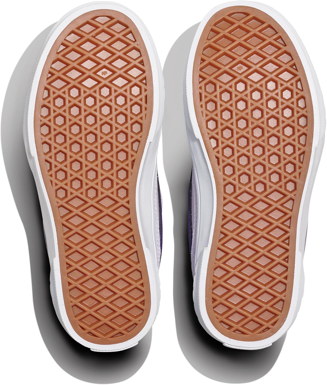 Vans Unisex-Child Caldrone Shoe | Модель для мальчиков и девочек, низкие модные кроссовки, массивный ретро-стиль, 2-Tone Canvas/Suede Lilac Mist — фото 4