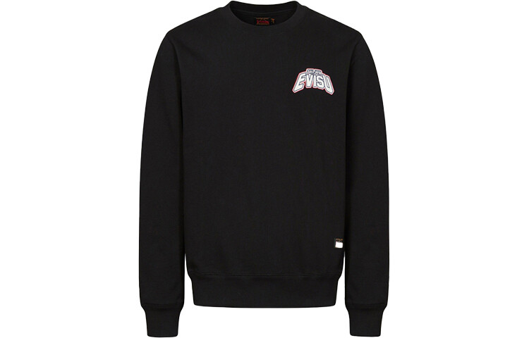 

Толстовка унисекс черная Evisu, черный