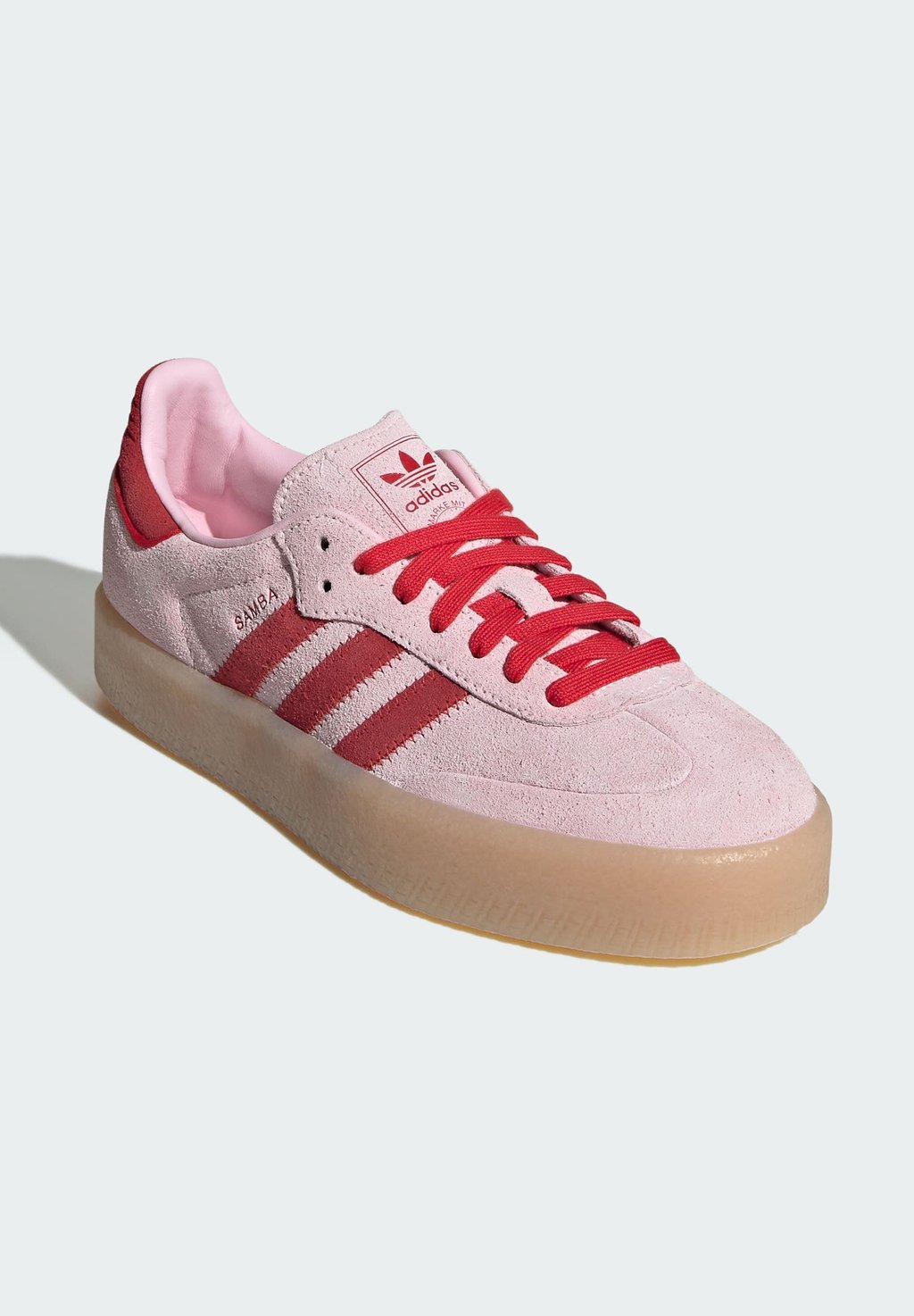 Кроссовки SAMBAE Adidas Originals, розовый — фото 2