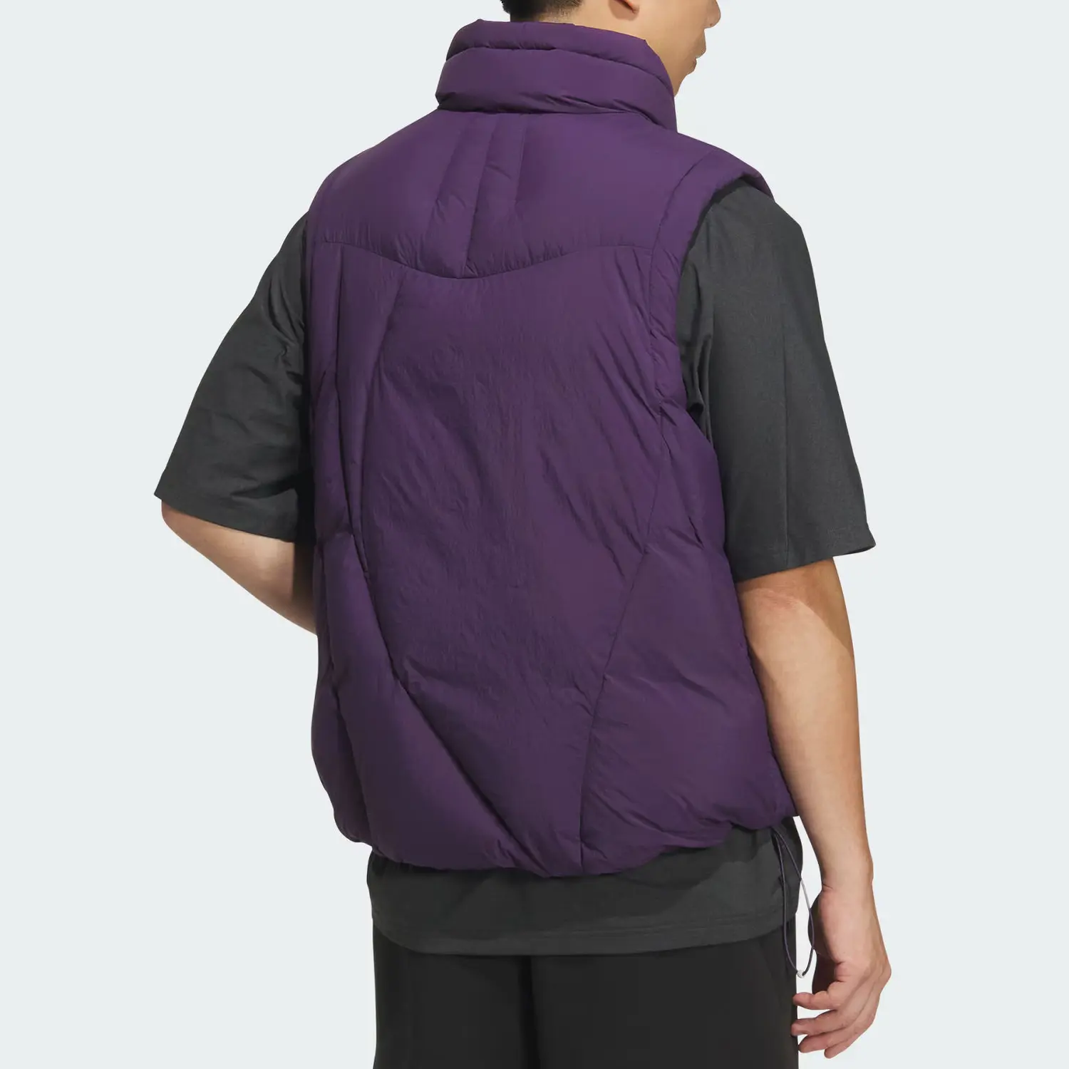 Adidas Пуховик FOS мужской Aurora Plum Purple — фото 4