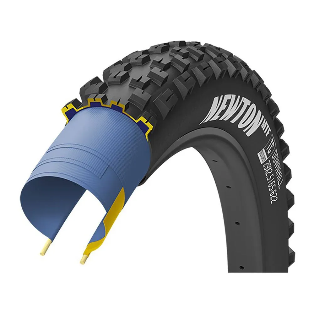 

Шина для горного велосипеда Goodyear Newton MTF DH Tubeless 27.5´´ x 2.50, черный