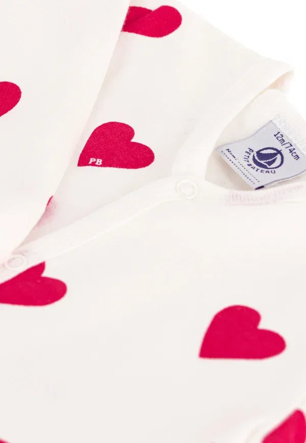 Комбинезон для сна Dors bien cœur Petit Bateau, зефирный — фото 3