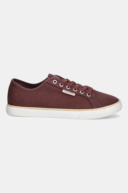 Кроссовки ESS VULC LOW MG CV Calvin Klein Jeans, бордовый — фото 2