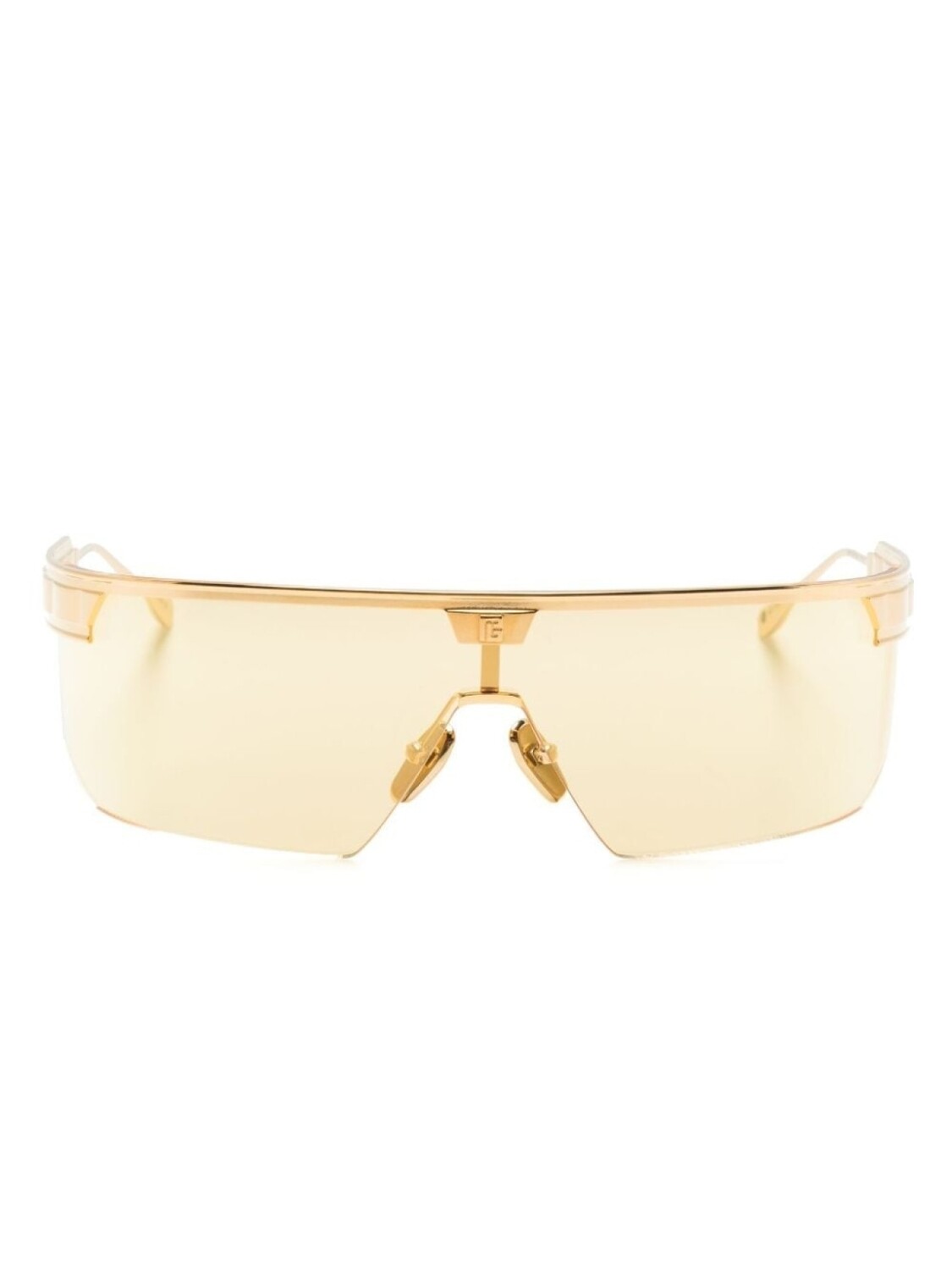 

Balmain Eyewear солнцезащитные очки-маска Major LTD, золотистый