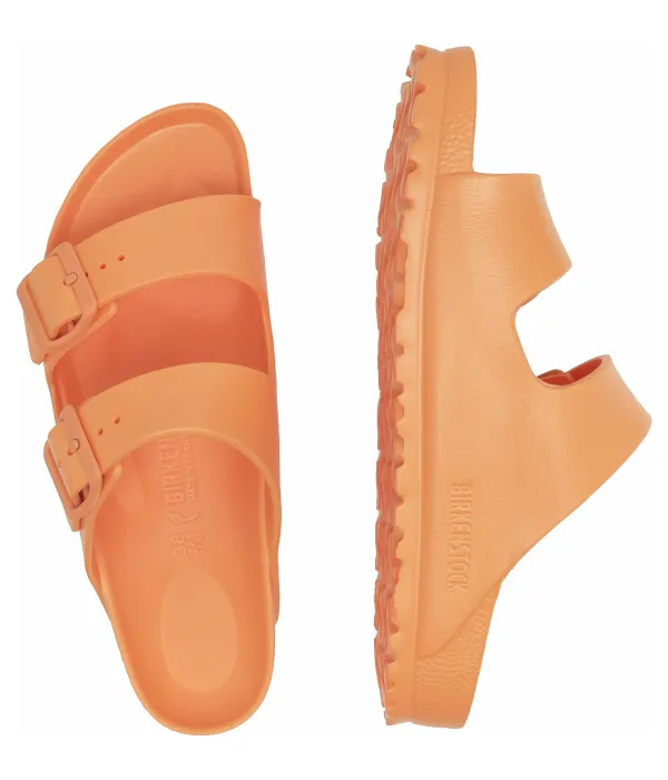 Тапочки Arizona Eva Papaya Narrow fit Birkenstock, оранжевый — фото 4