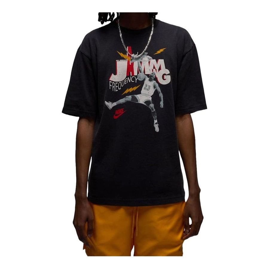 

Футболка Nike x Jordan Brand T-Shirt 'Black White', черный