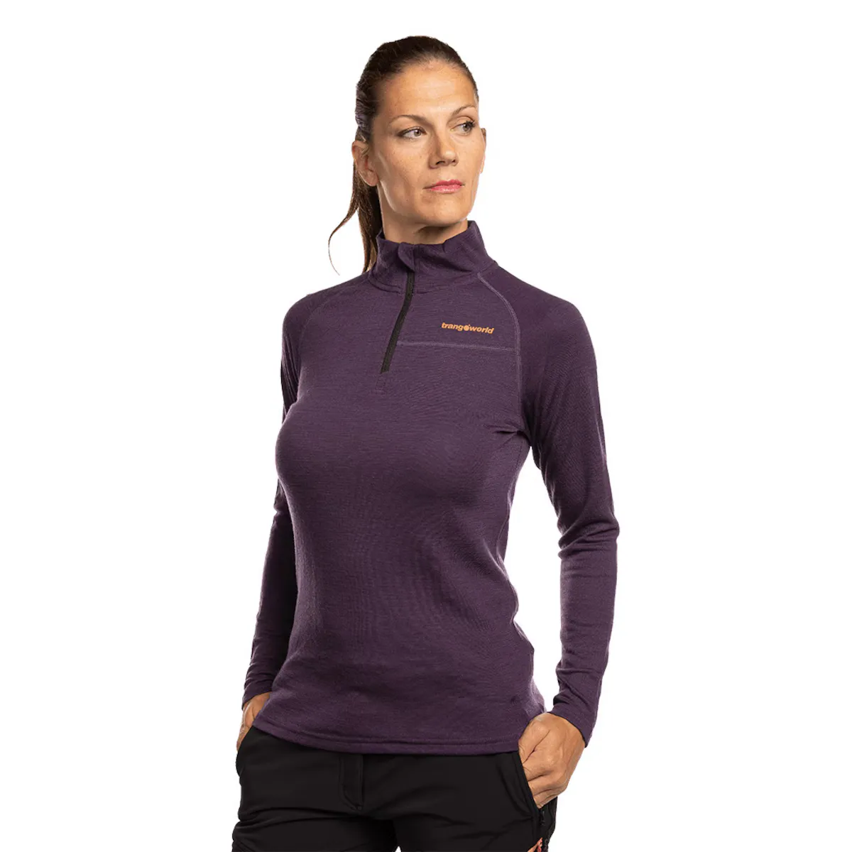 

Внутренний свитер Trangoworld Women's Trx2 Wool Wm Pro Vd, фиолетовый