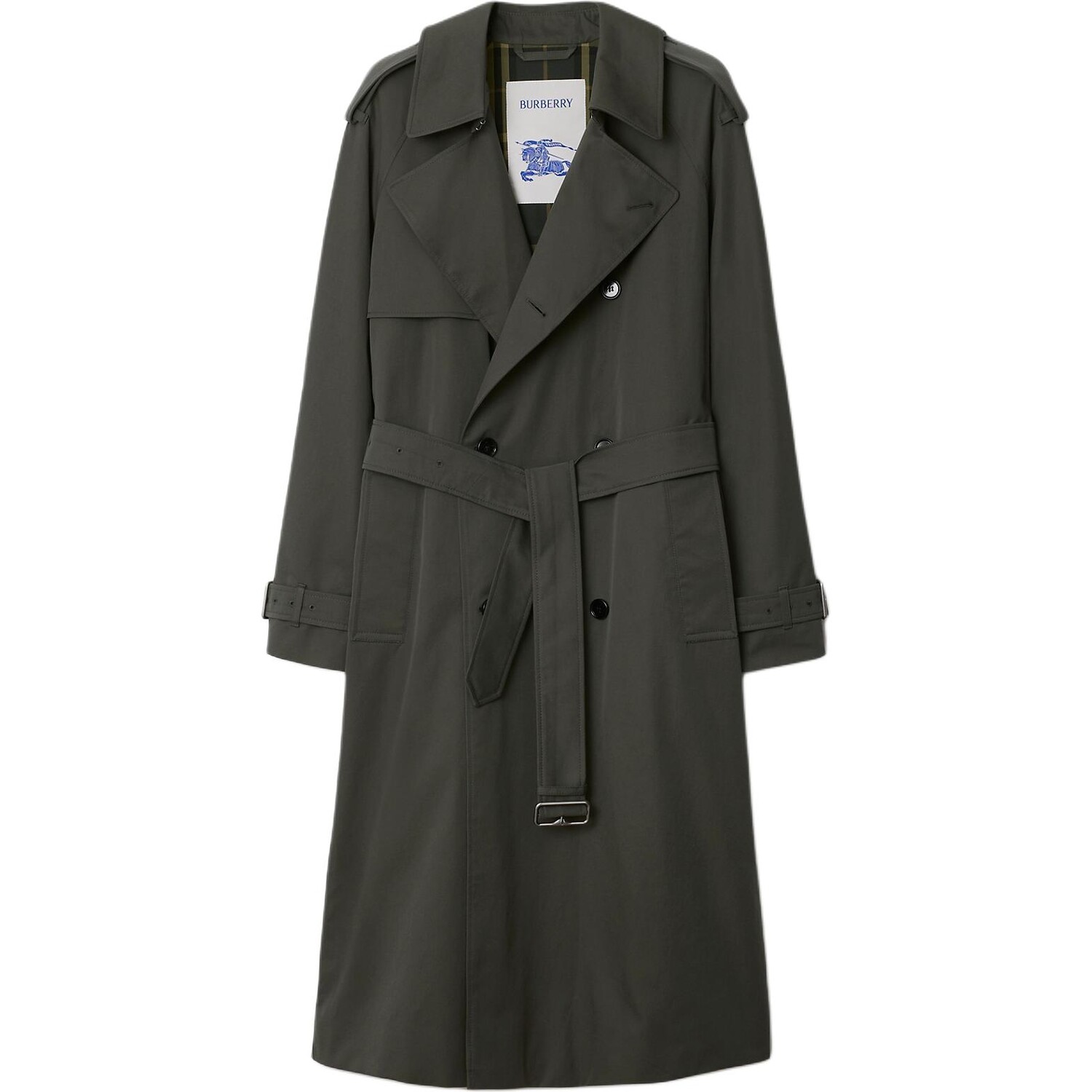 

Тренчкот мужской графитового цвета Burberry, цвет Graphite