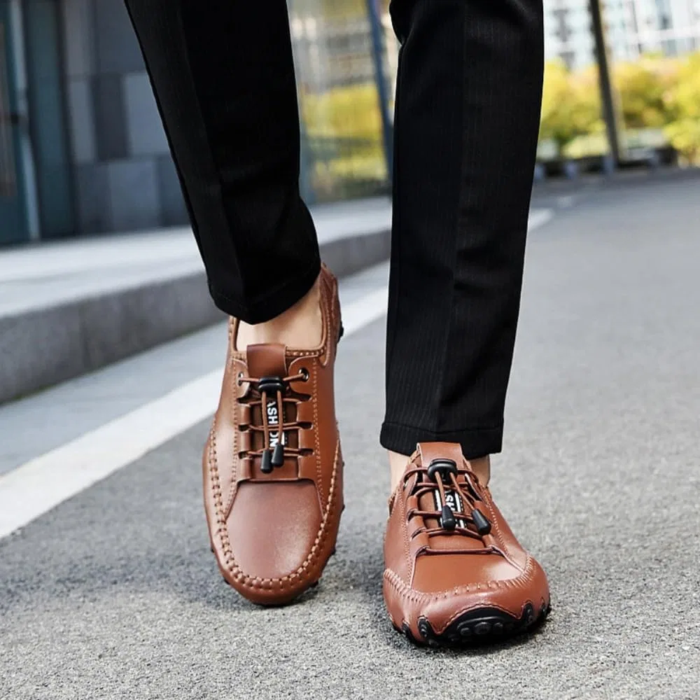 Мужские лоферы повседневные Asifn Penny Loafers, коричневый — фото 2