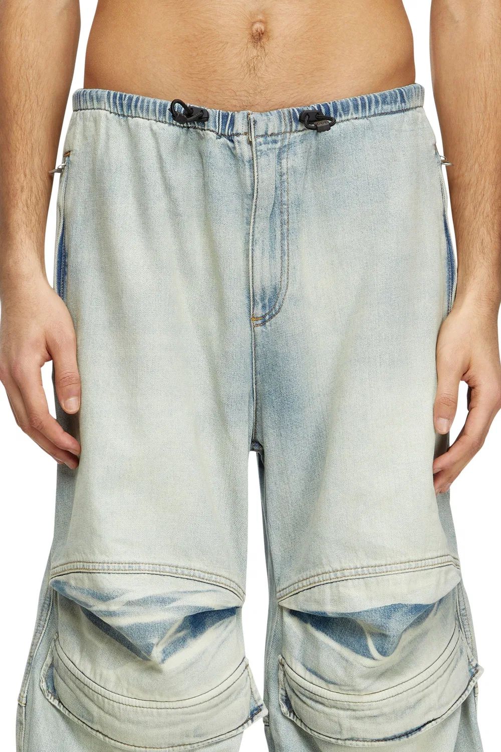 Мужские джинсовые шорты D-DAYETZ-SHORT-S Diesel, Indigo Blue — фото 2