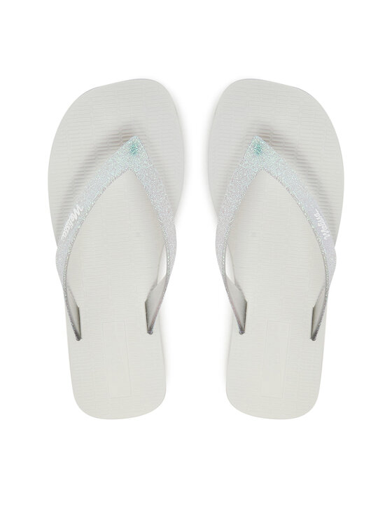

Шлепанцы Mini Melissa Sun Long Beach II Inf 36100 Melissa, белый